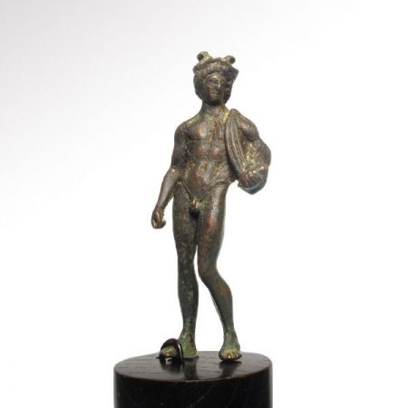 Ancient Roman Bronze Figure of Mercury