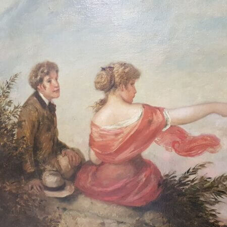 Karl Pluckebaum (1880-1952) - Scene Galante